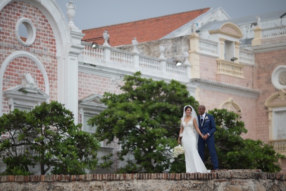 Melissa & Gabriel par Leidis Leguia sur Cartagena Weddings